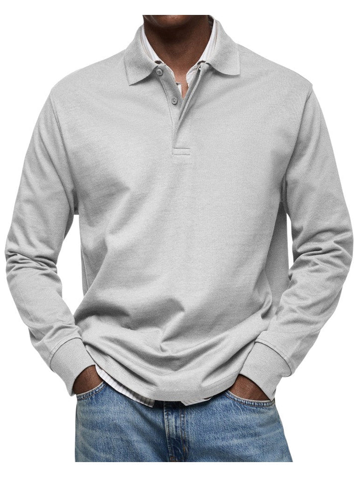 MOHR® | Polo de Luxo de Manga Comprida
