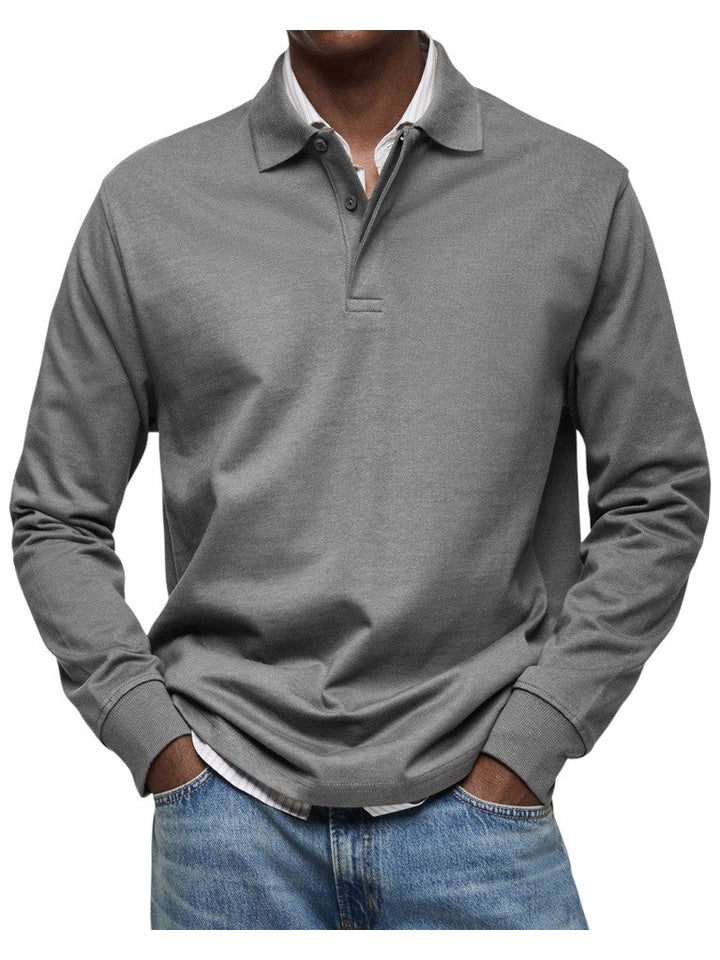 MOHR® | Polo de Luxo de Manga Comprida
