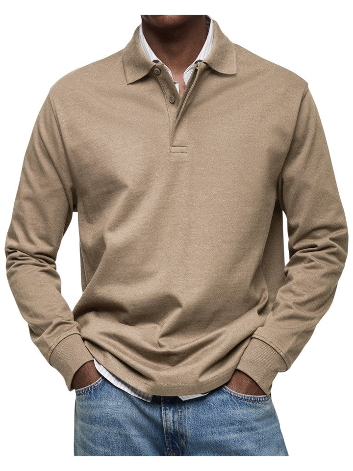 MOHR® | Polo de Luxo de Manga Comprida