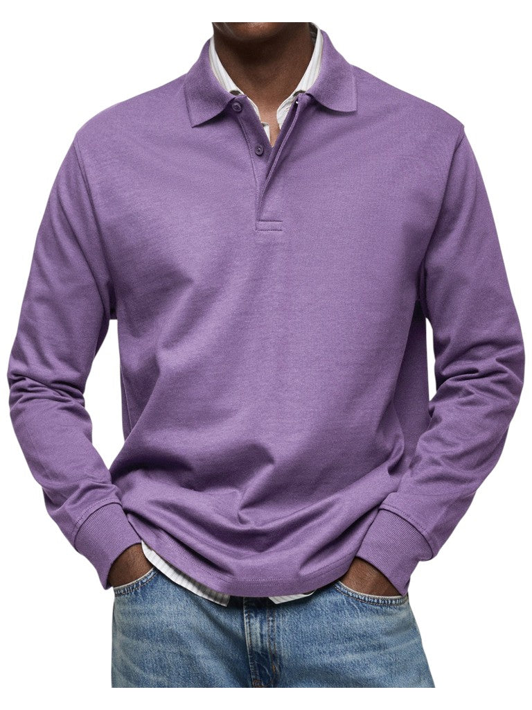 MOHR® | Polo de Luxo de Manga Comprida