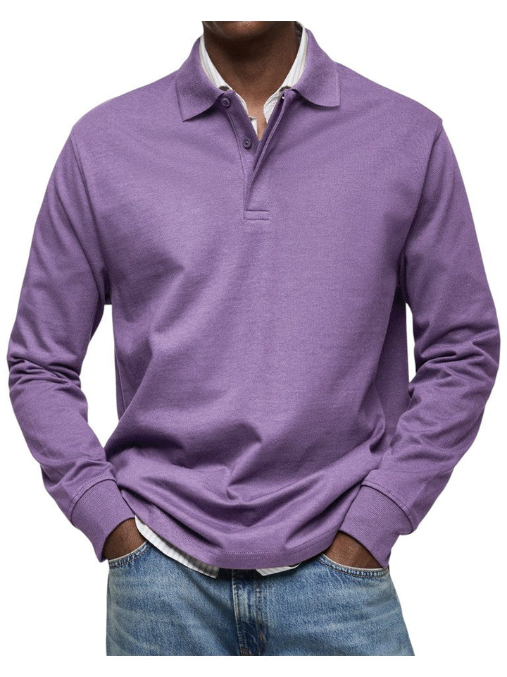MOHR® | Polo de Luxo de Manga Comprida
