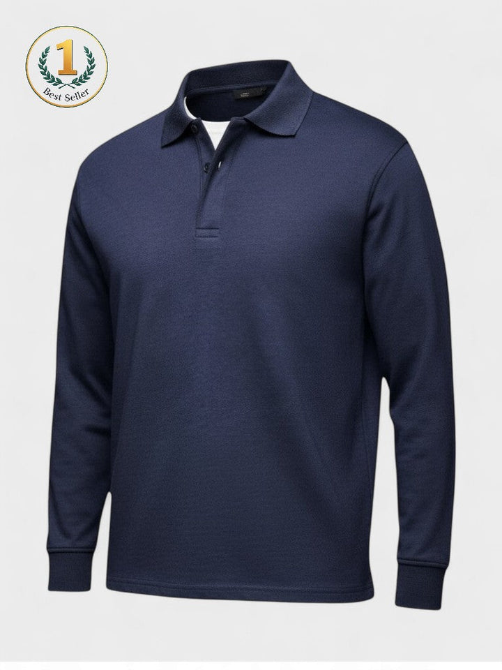 MOHR® | Polo de Luxo de Manga Comprida