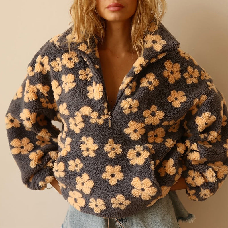 Daisy™ | Pullover de lã polar Bloom