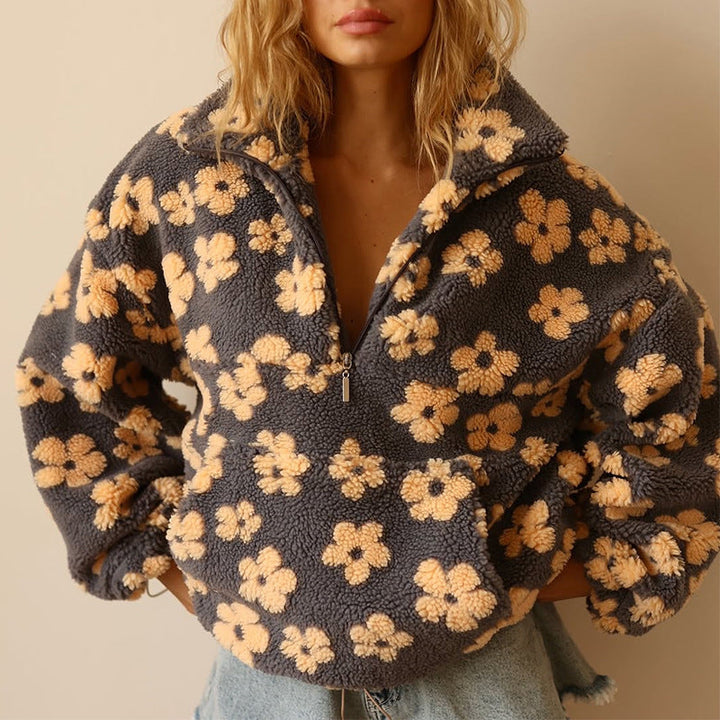Daisy™ | Pullover de lã polar Bloom