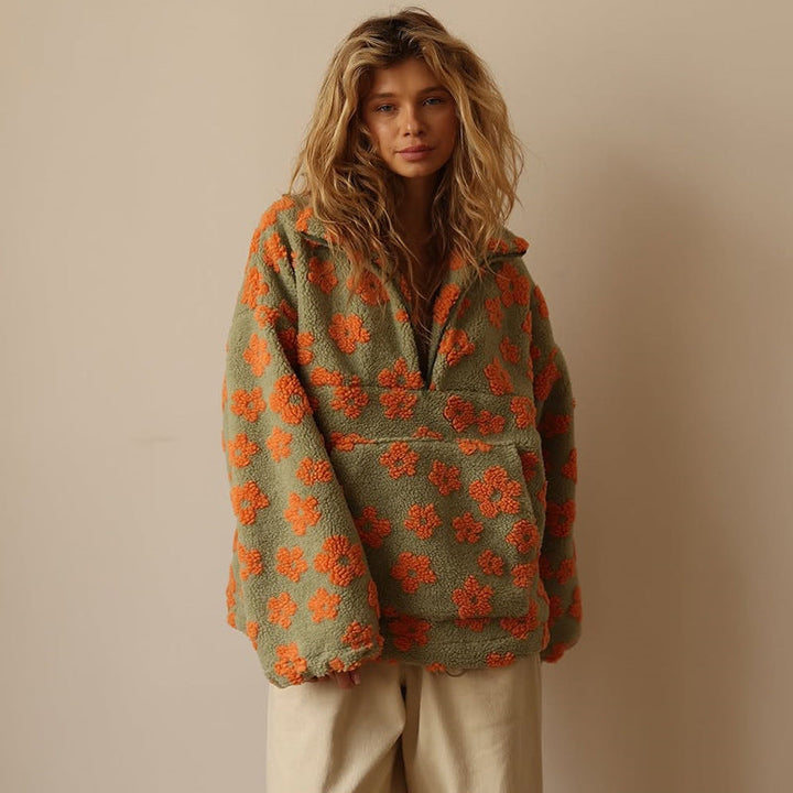 Daisy™ | Pullover de lã polar Bloom