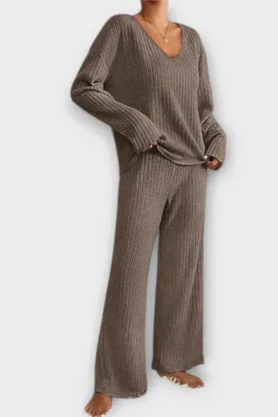 Malou | Conjunto em canelado