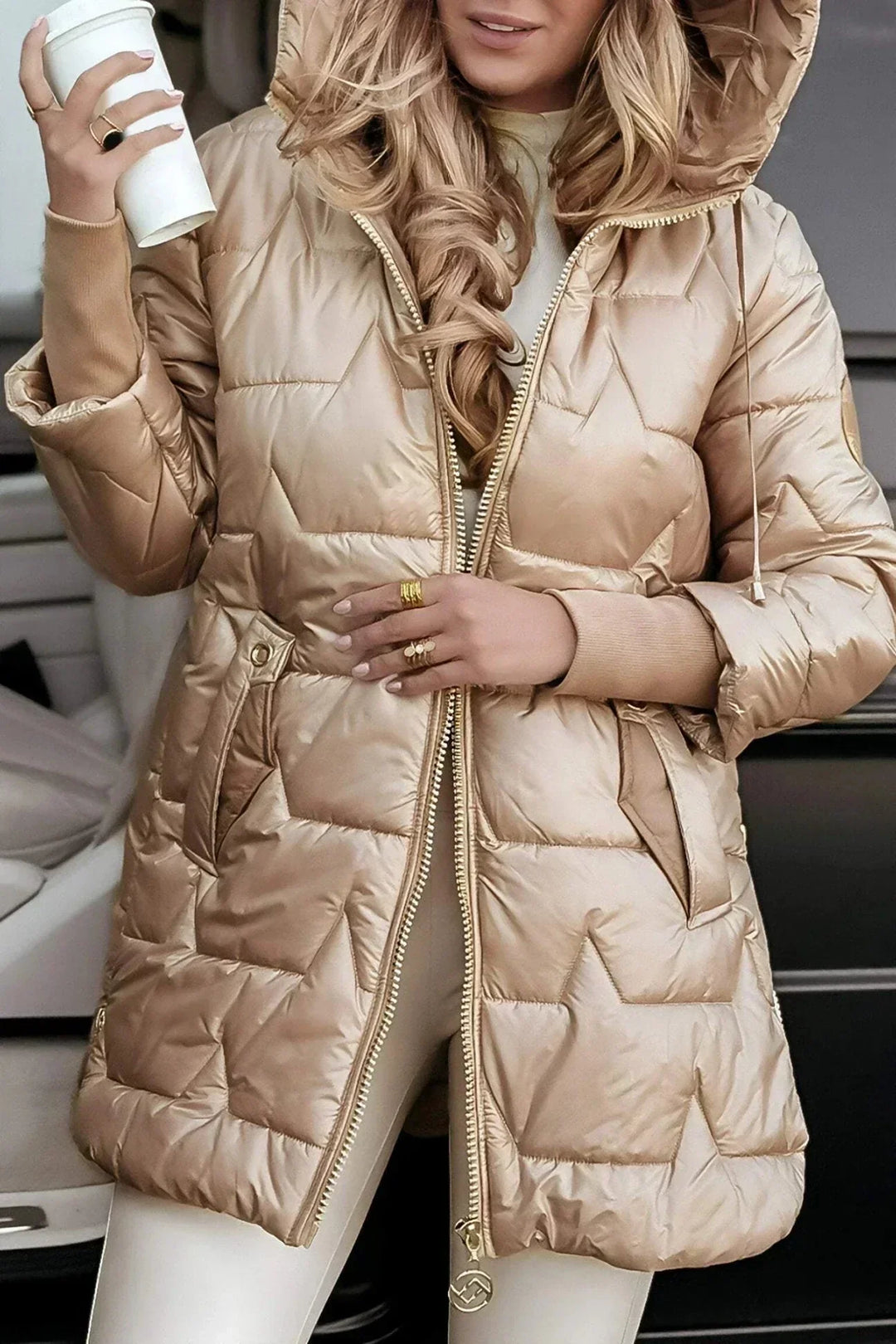Marcela™ | Casaco elegante de outono com capuz