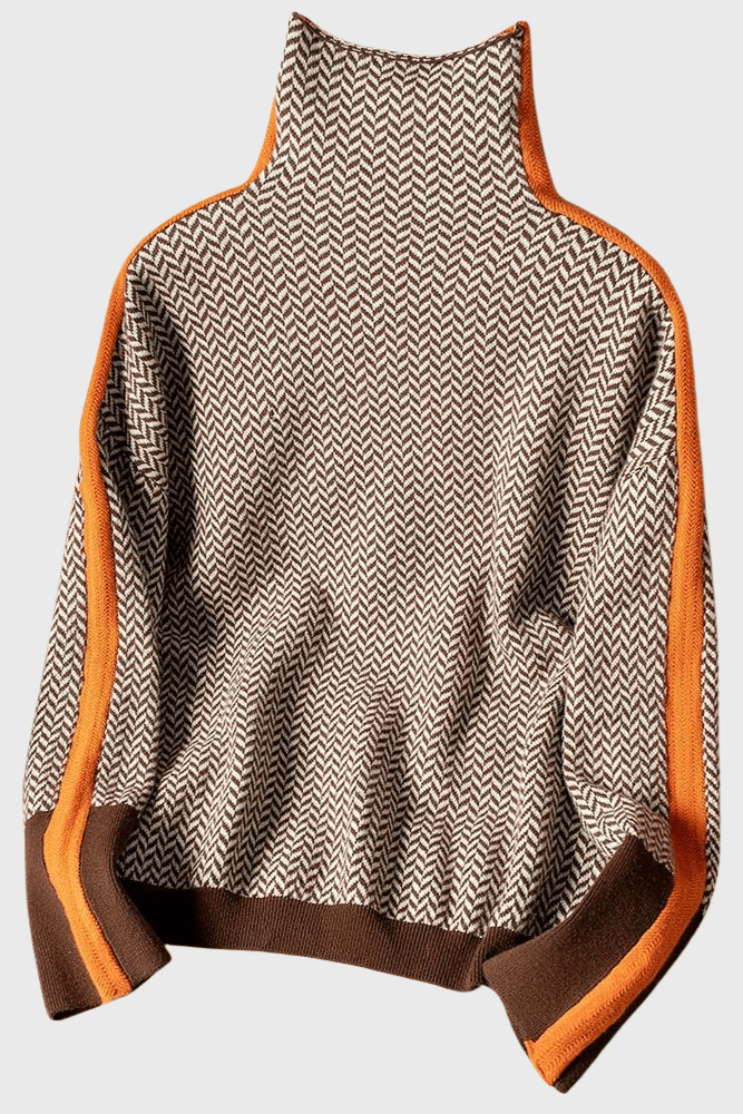 Mari | Camisola de lã com gola alta