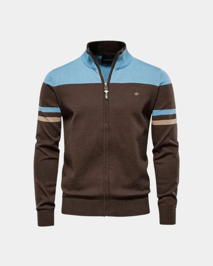 Mathias™ | Cardigan com fecho de correr