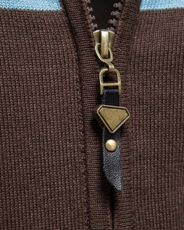 Mathias™ | Cardigan com fecho de correr