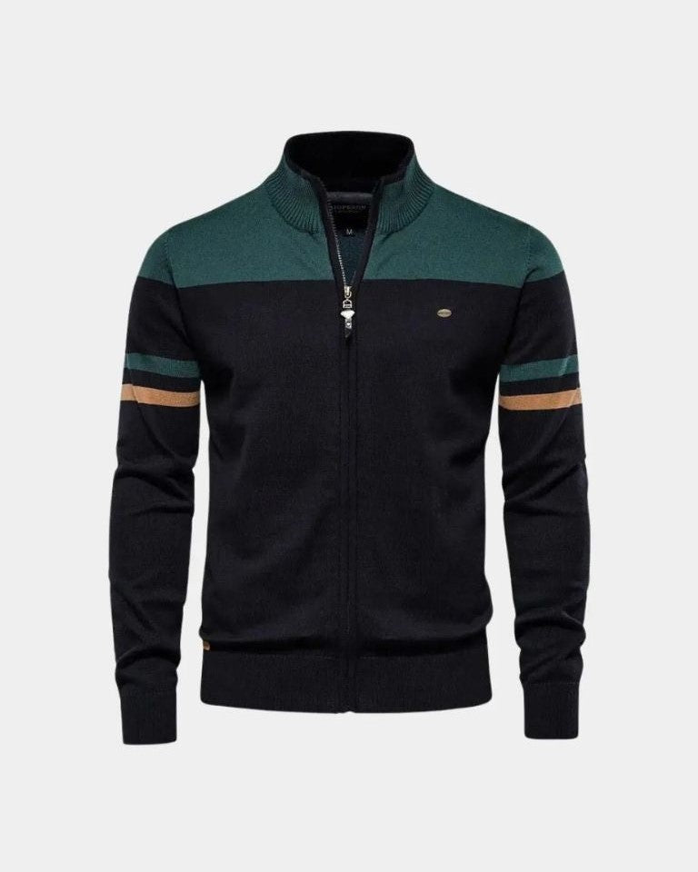 Mathias™ | Cardigan com fecho de correr