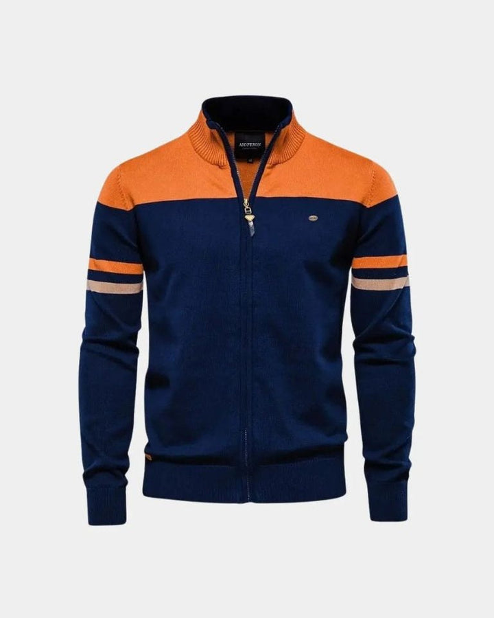 Mathias™ | Cardigan com fecho de correr