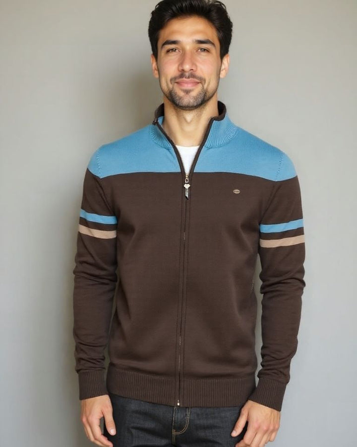 Mathias™ | Cardigan com fecho de correr