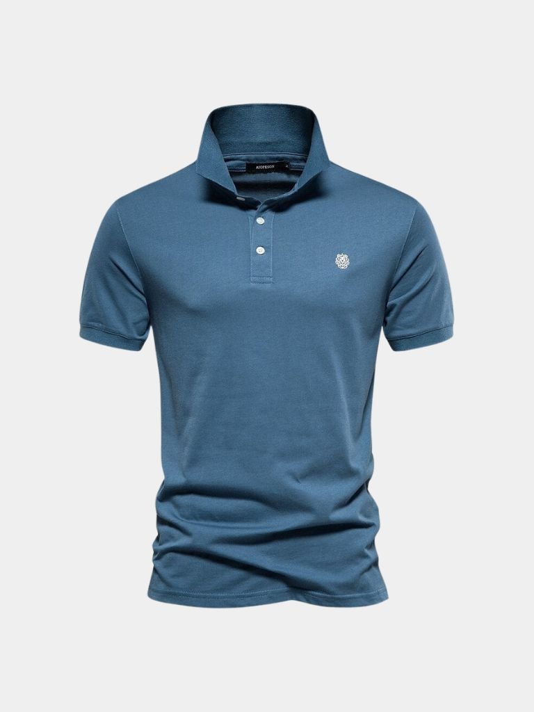 Mathias™ | Polo com emblema da realeza