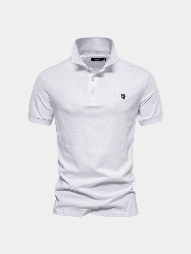 Mathias™ | Polo com emblema da realeza