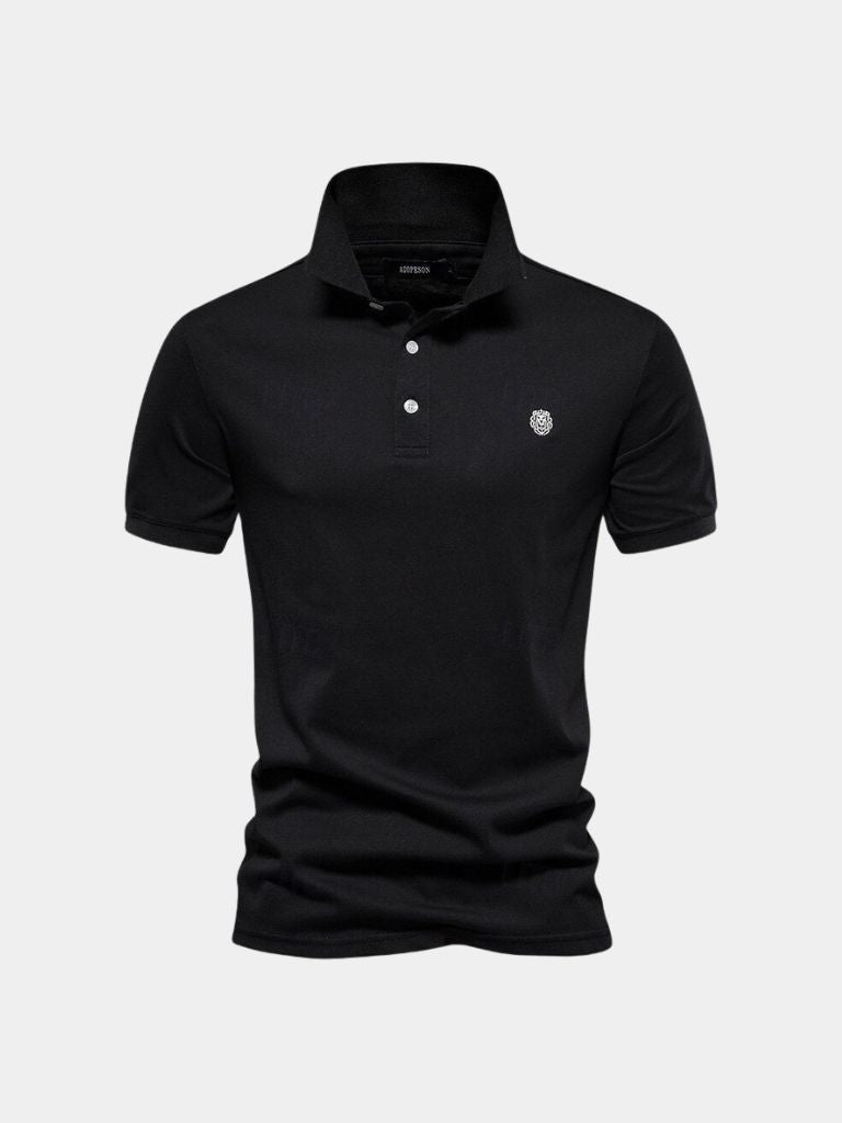 Mathias™ | Polo com emblema da realeza