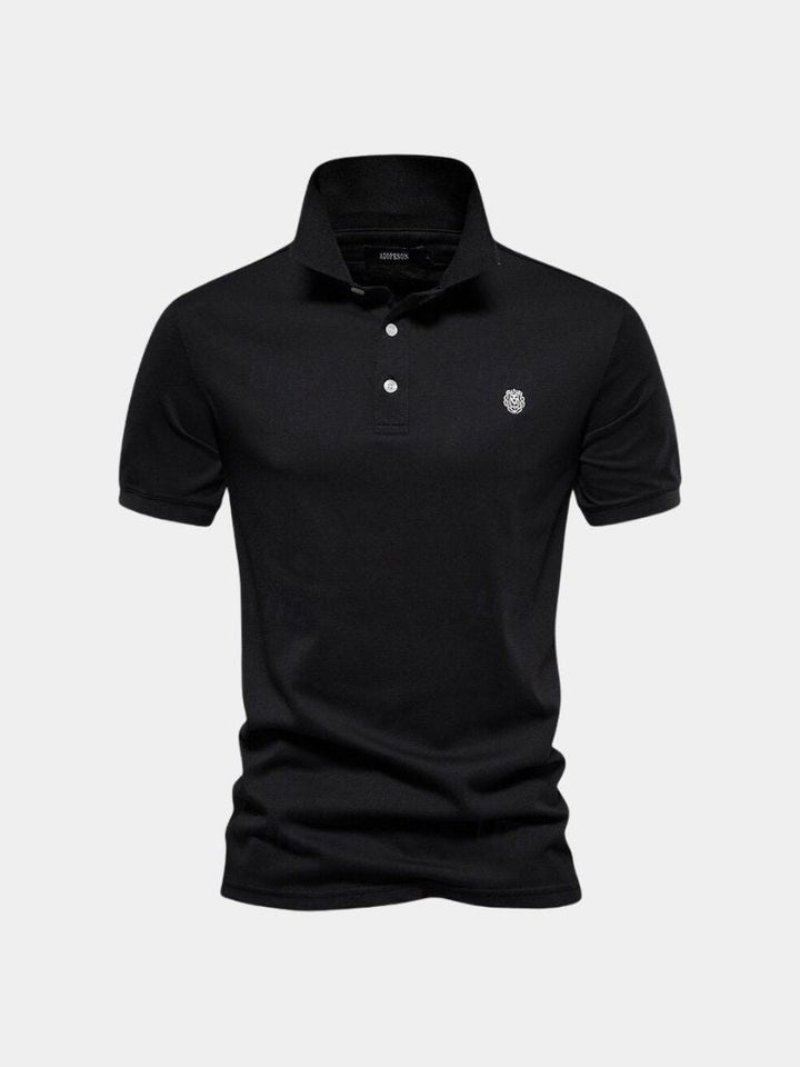 Mathias™ | Polo com emblema da realeza