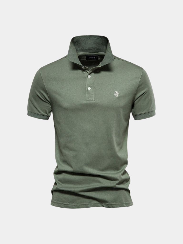 Mathias™ | Polo com emblema da realeza