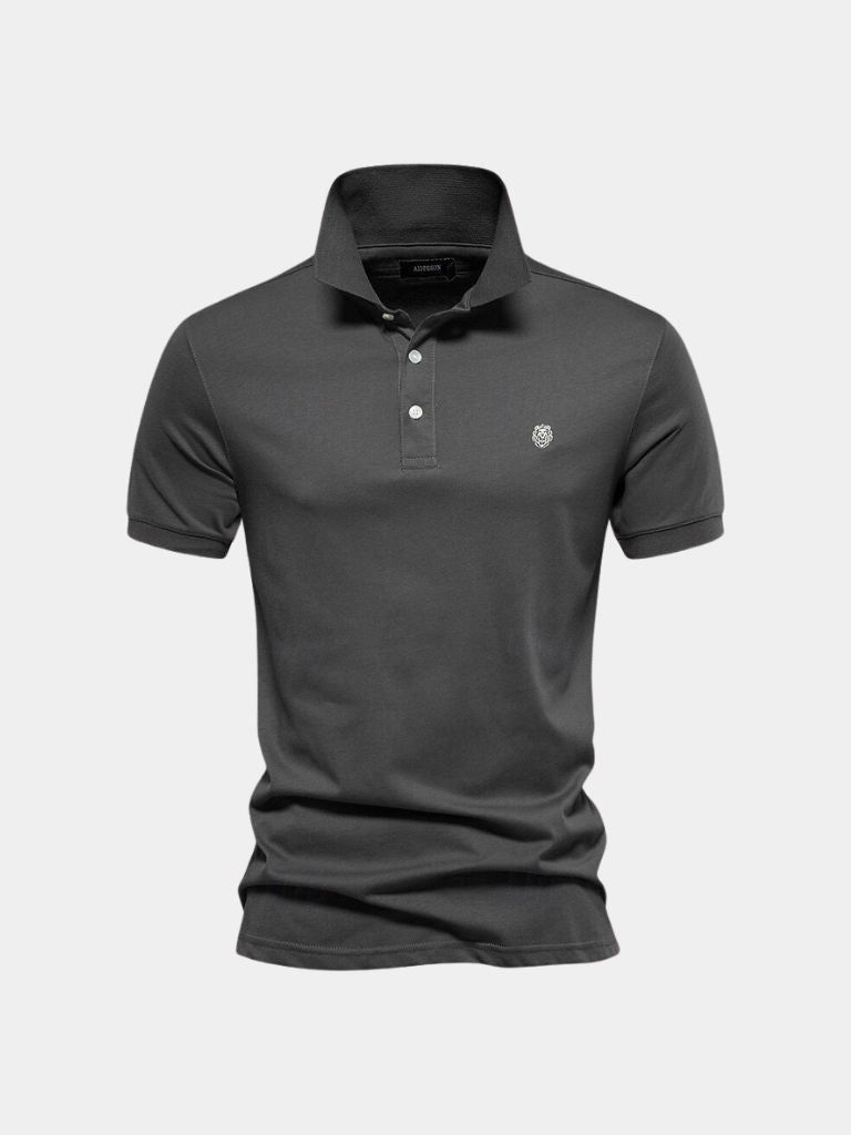 Mathias™ | Polo com emblema da realeza