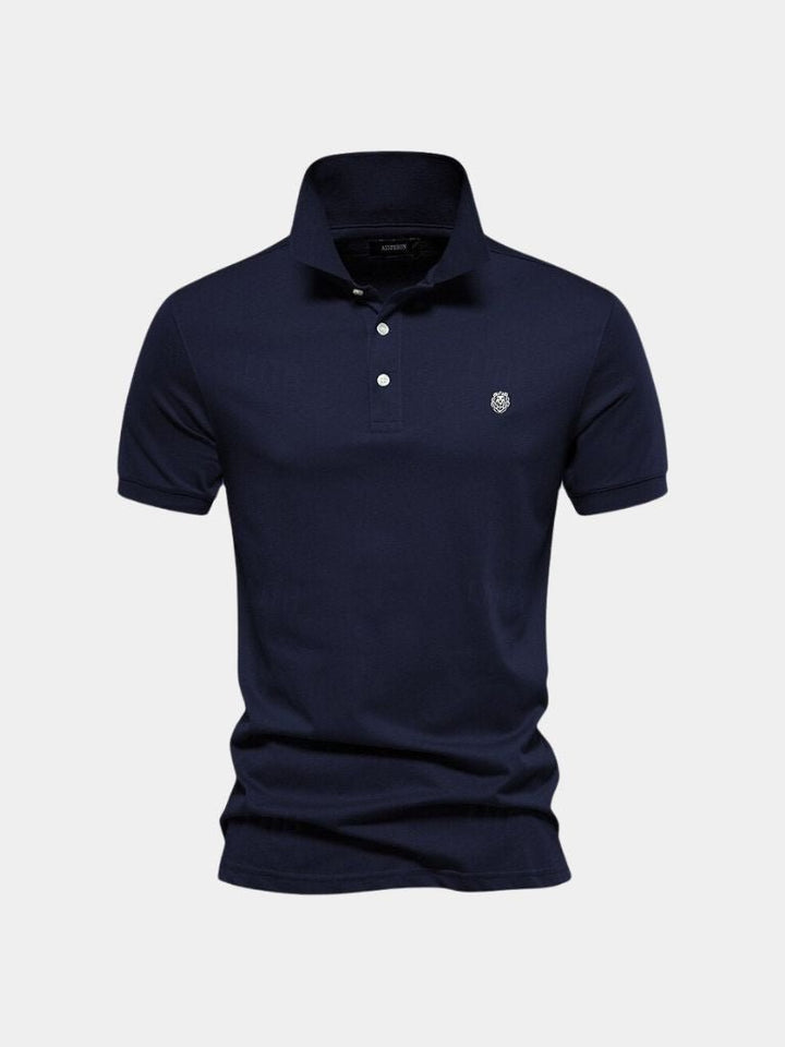 Mathias™ | Polo com emblema da realeza