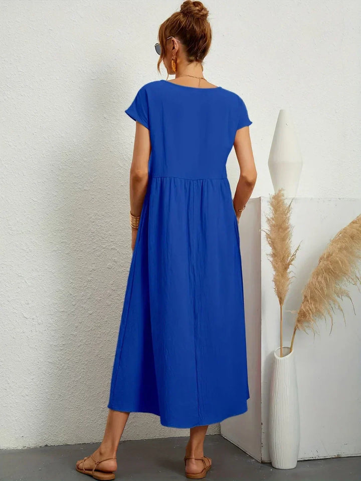 Gabriel™ — Elegante vestido midi com design fluido
