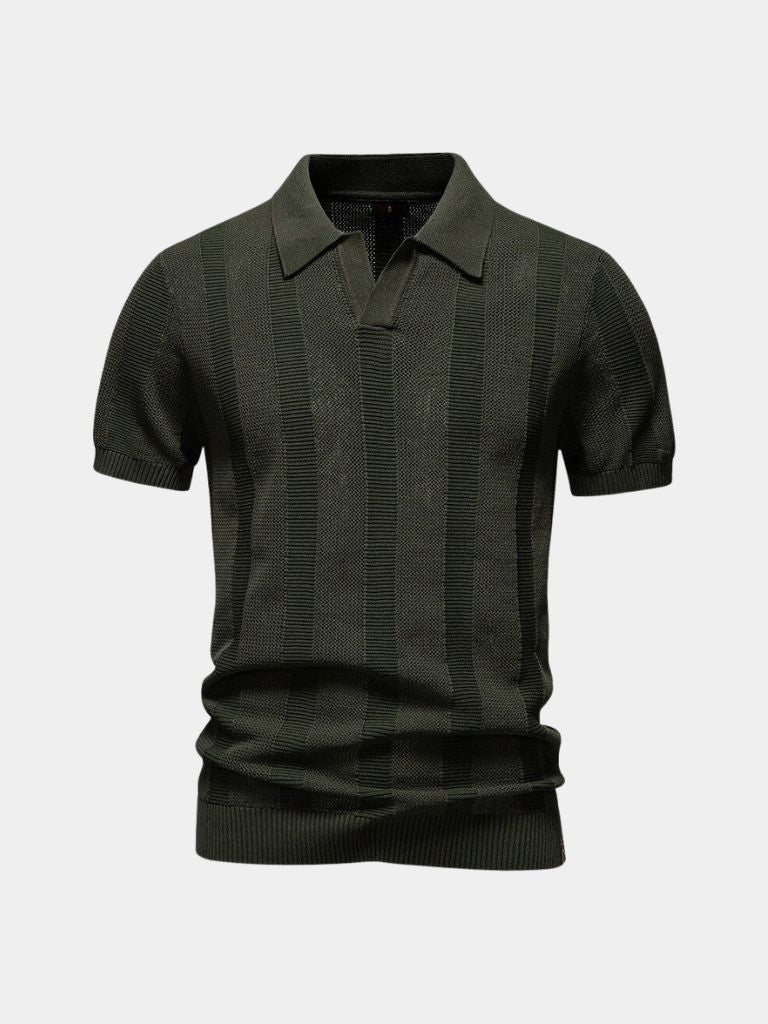 Mikael™ | Polo Bege Antigo