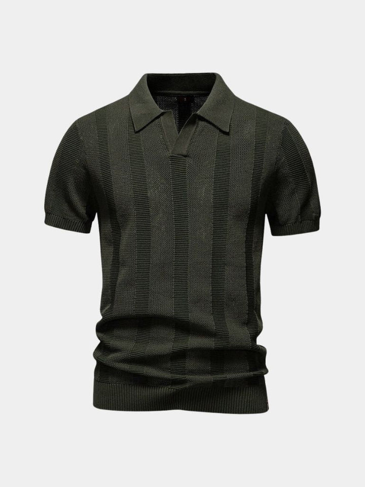 Mikael™ | Polo Bege Antigo