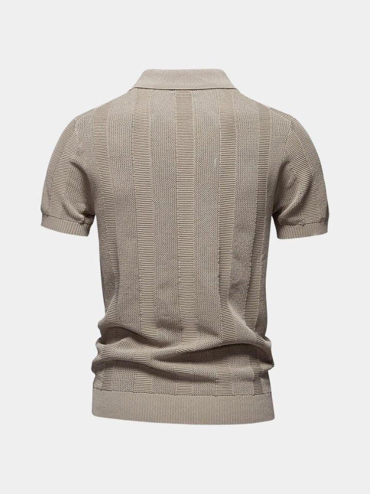 Mikael™ | Polo Bege Antigo