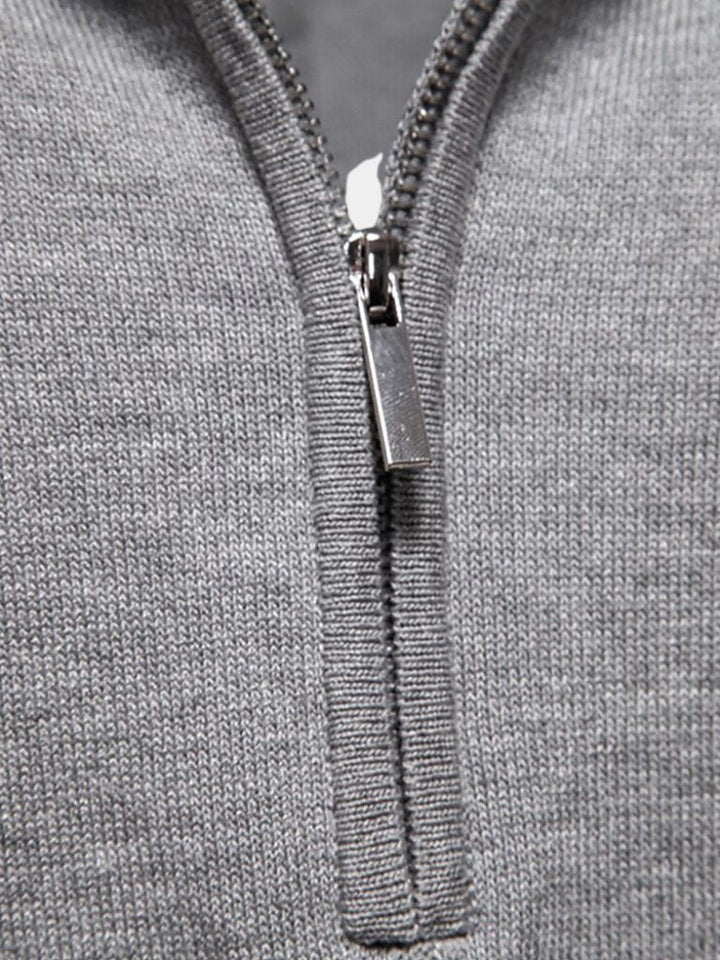Mikkel™ | Polo com fecho Royal