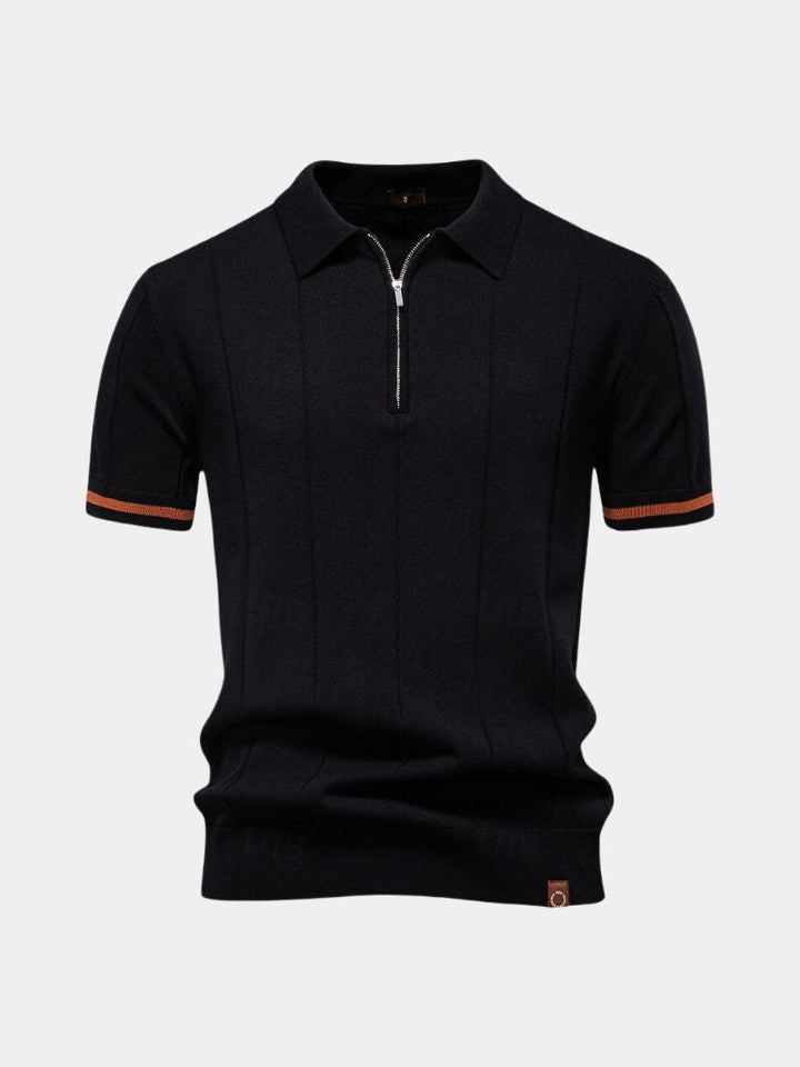 Mikkel™ | Polo com fecho Royal
