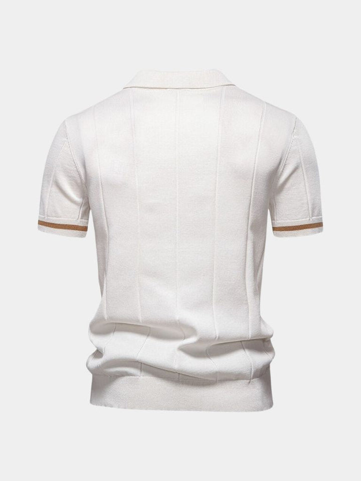 Mikkel™ | Polo com fecho Royal