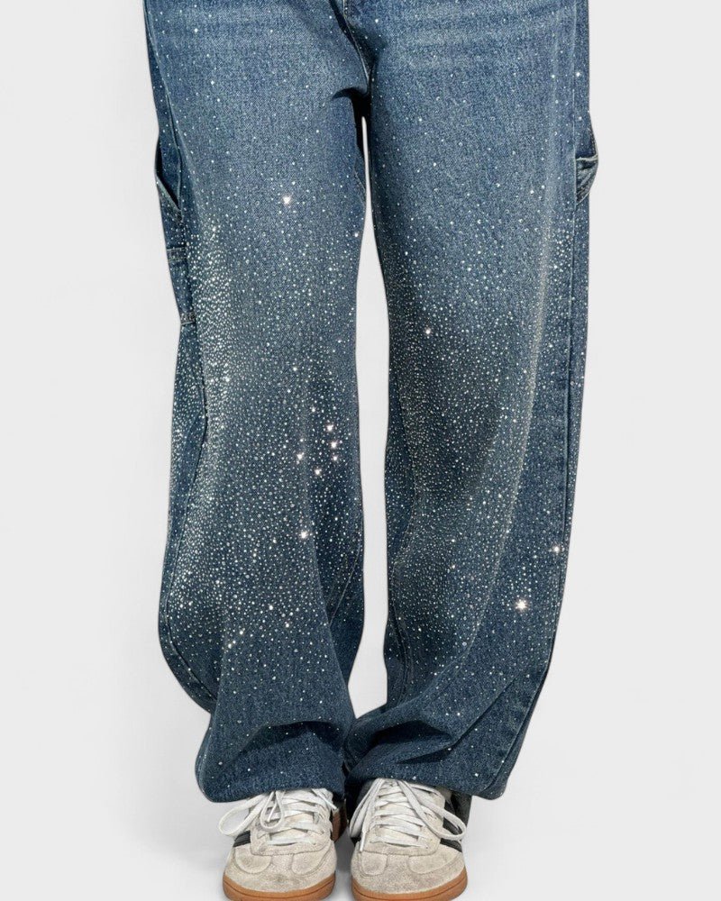 Millea | Jeans Macacão de ganga Ballon