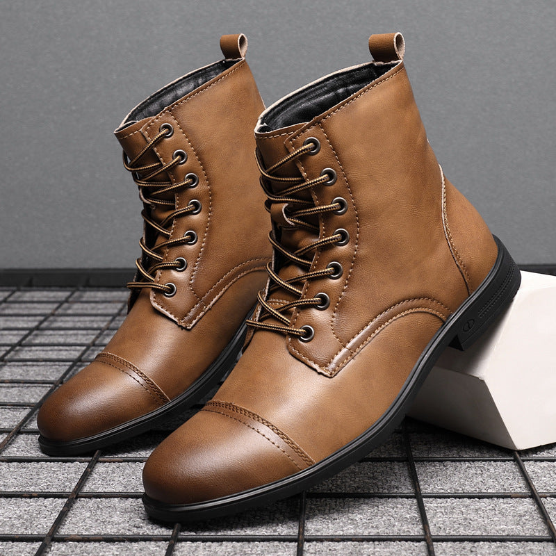 Morgan™ | Botins em Imitação de Pele