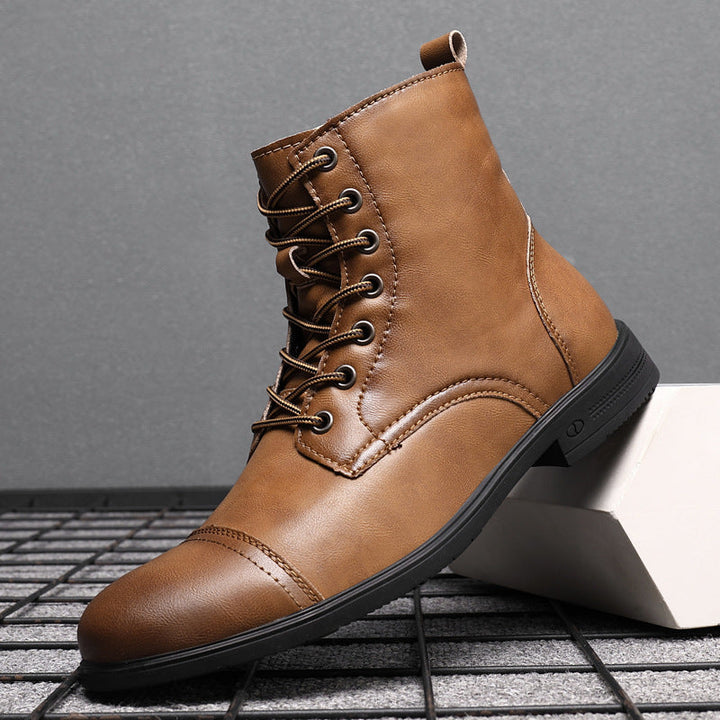 Morgan™ | Botins em Imitação de Pele