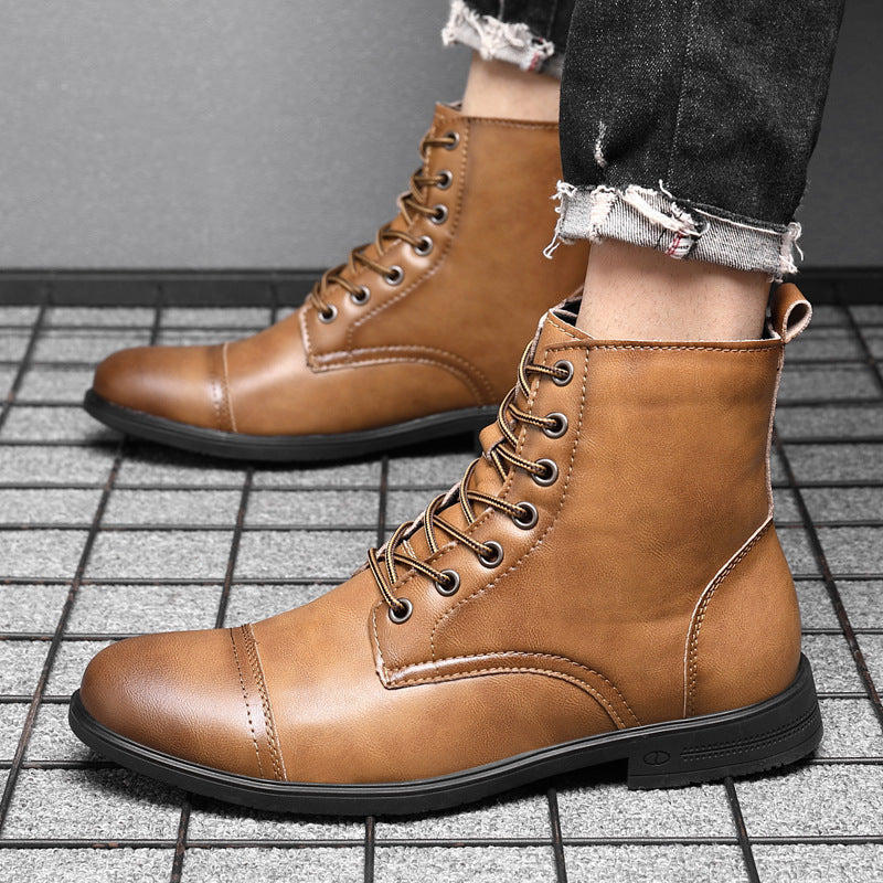 Morgan™ | Botins em Imitação de Pele