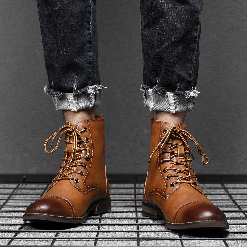 Morgan™ | Botins em Imitação de Pele