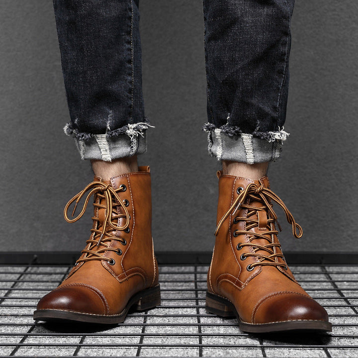 Morgan™ | Botins em Imitação de Pele