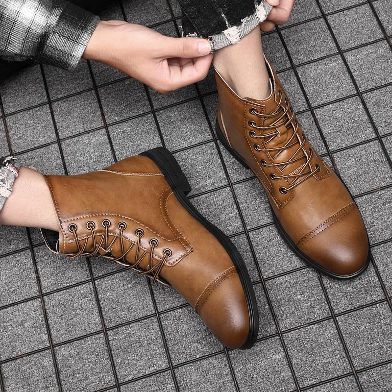 Morgan™ | Botins em Imitação de Pele