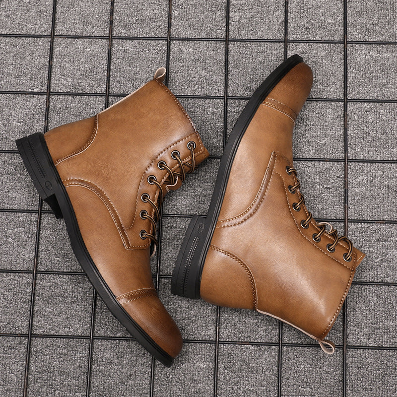 Morgan™ | Botins em Imitação de Pele