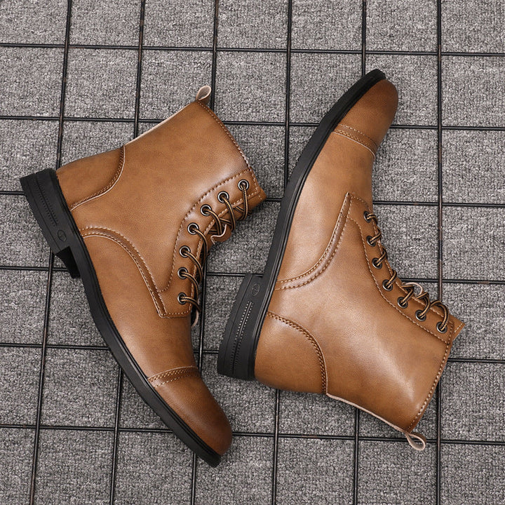 Morgan™ | Botins em Imitação de Pele