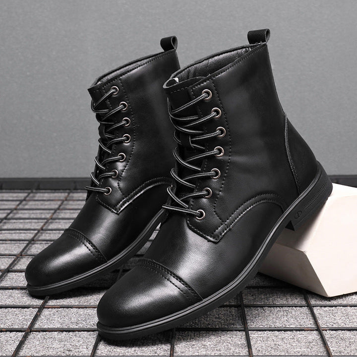 Morgan™ | Botins em Imitação de Pele