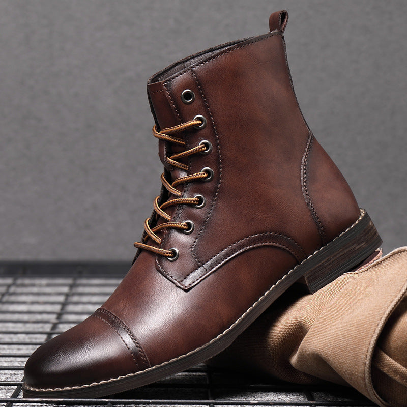 Morgan™ | Botins em Imitação de Pele