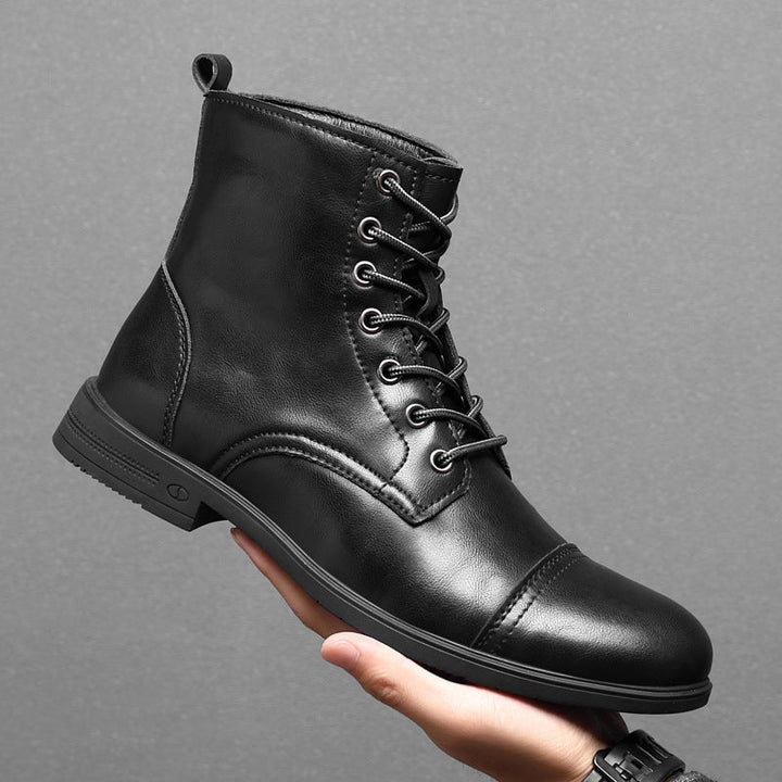 Morgan™ | Botins em Imitação de Pele