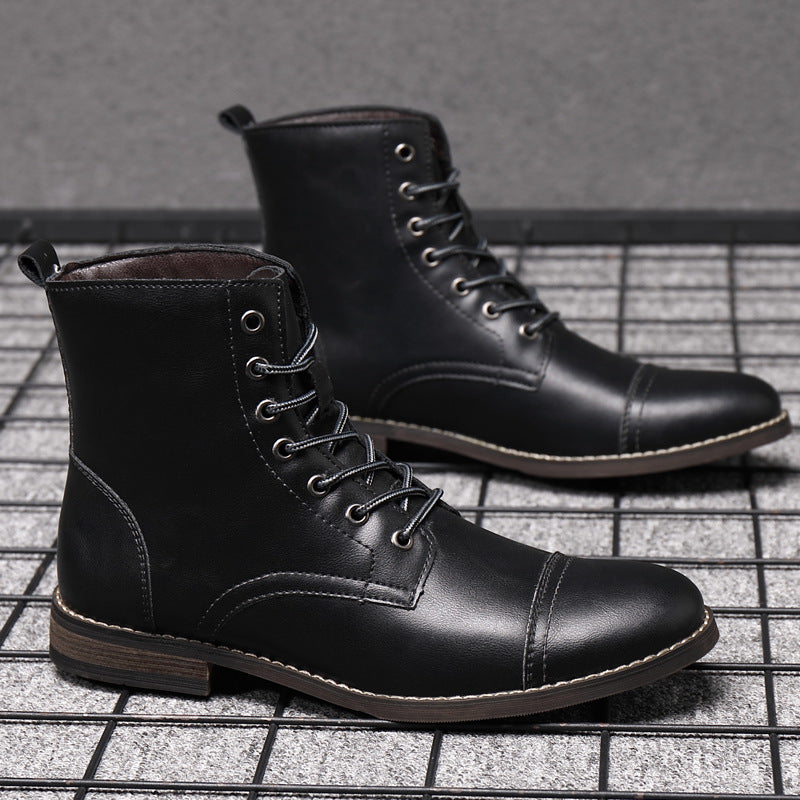 Morgan™ | Botins em Imitação de Pele