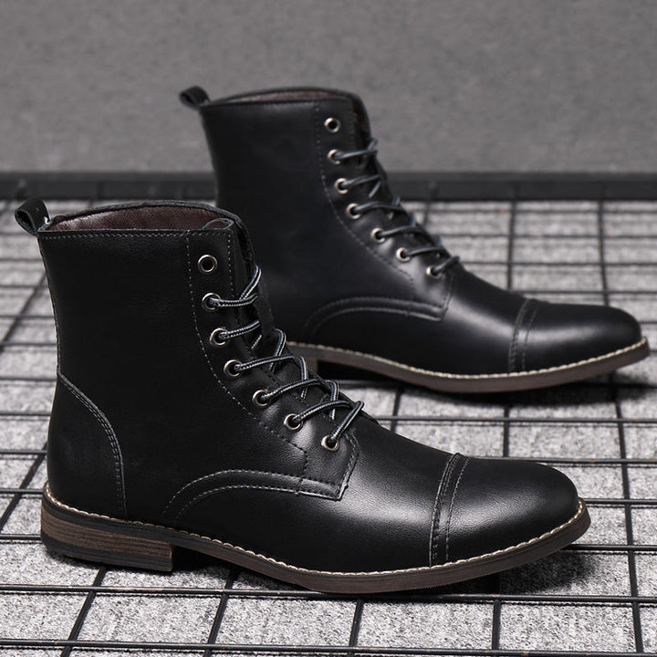 Morgan™ | Botins em Imitação de Pele