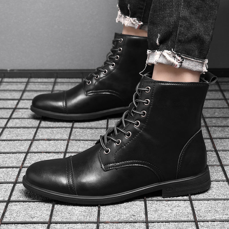 Morgan™ | Botins em Imitação de Pele