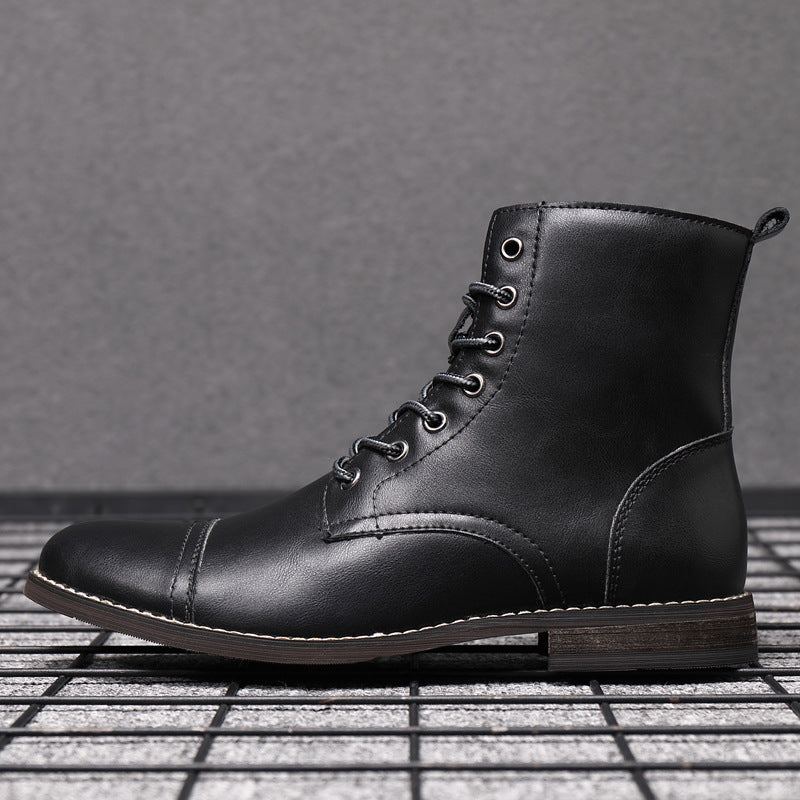 Morgan™ | Botins em Imitação de Pele