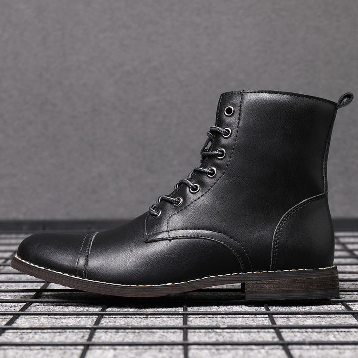 Morgan™ | Botins em Imitação de Pele
