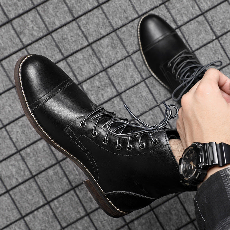 Morgan™ | Botins em Imitação de Pele