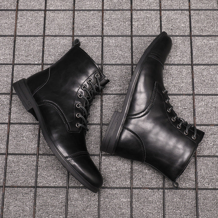 Morgan™ | Botins em Imitação de Pele